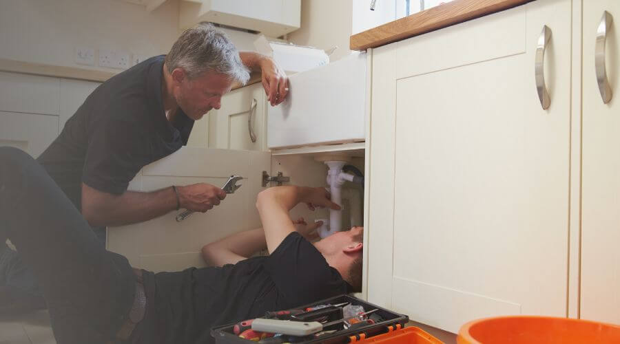 Professional sink repair in Douds, IA